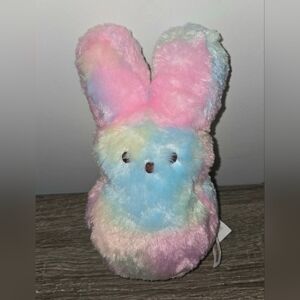 Peep Plush Peeps Easter Bunny Tie-Dye Plush 9".